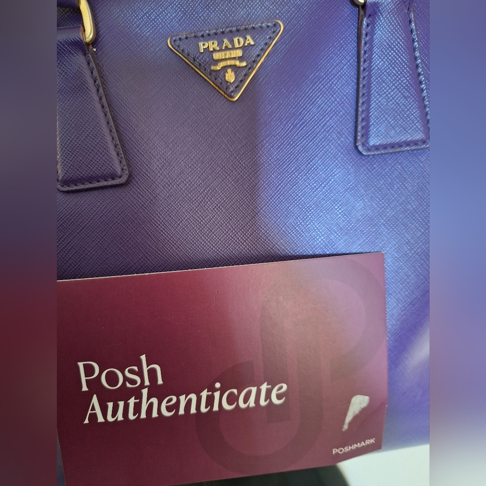 Prada Saffiano Leather Galleria Satchel - Picture 7 of 14